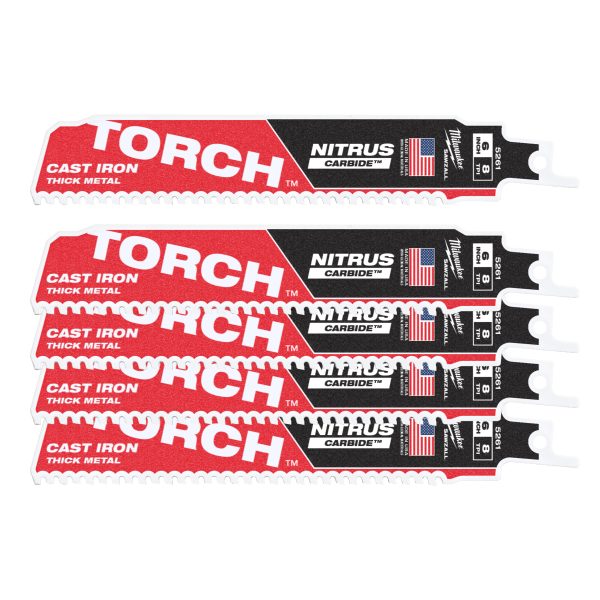 Brzeszczoty  TCT Torch NITRUS 150/7T – 5 szt